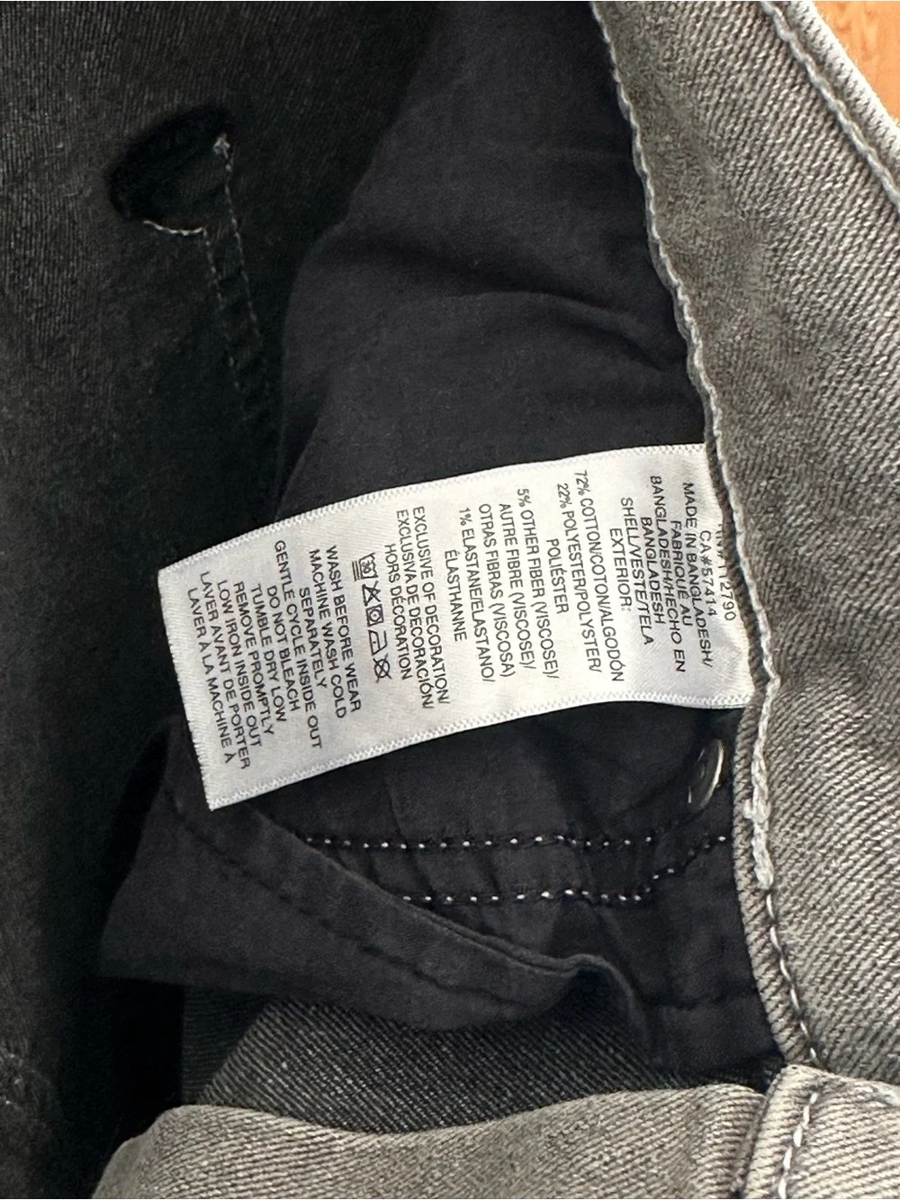 True Religion Ricky Relaxed Straight Gray Jeans Men’s 36